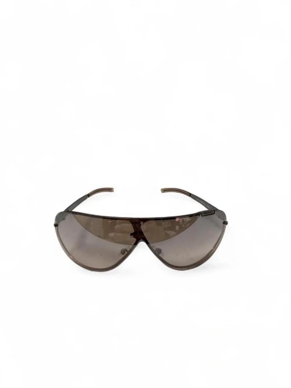 Diesel Auresys 120 3G216 Made in Italy Shield Aviator Sunglasses Y2K